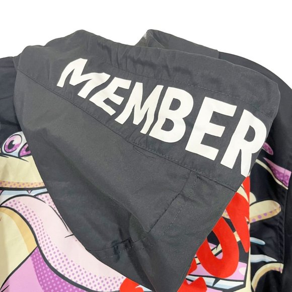 Members Only x Nickelodeon AOP Character Print Full Zip Windbreaker - Mens Large - Picture 8 of 11